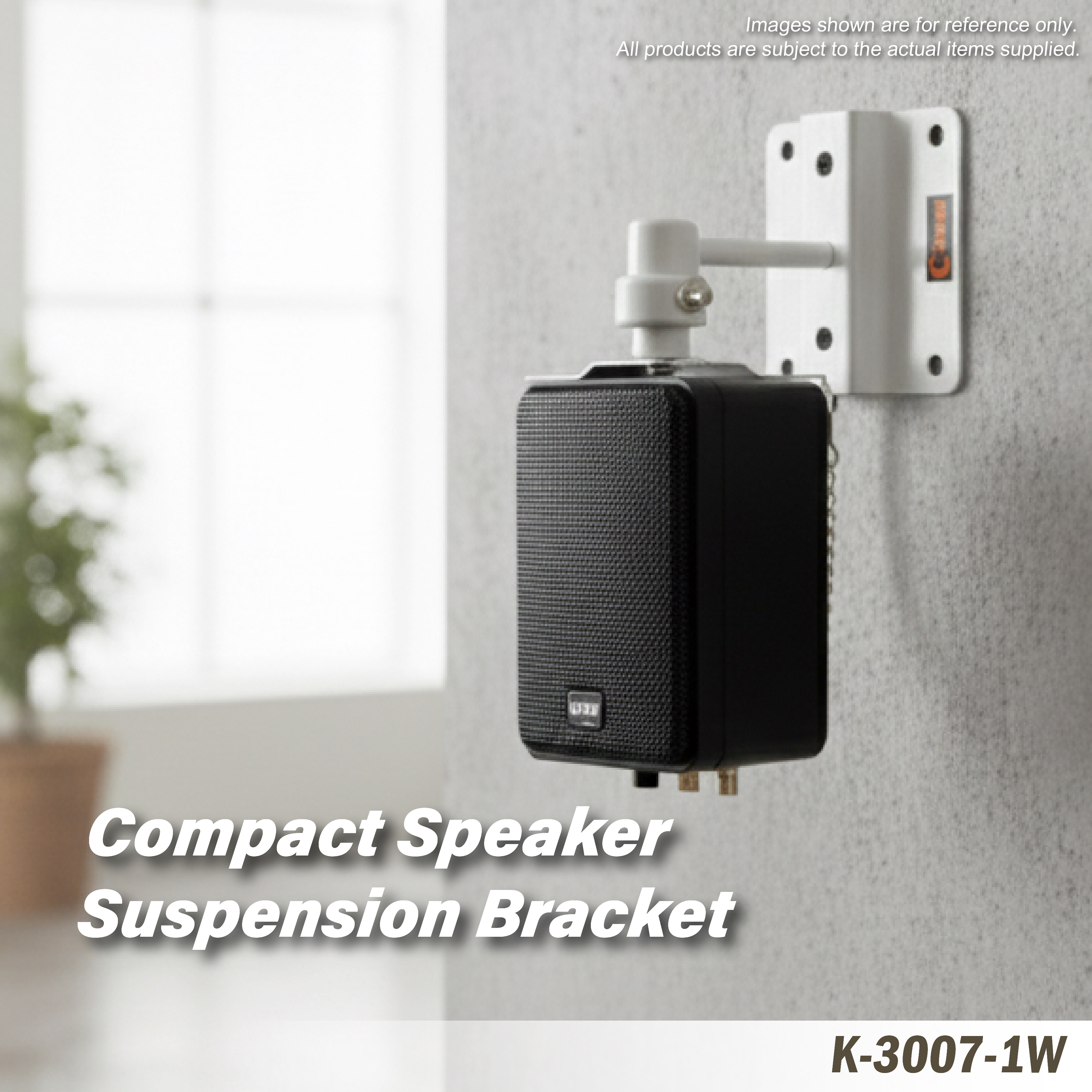 K-3007-1W Ceiling Mount Speaker Rack